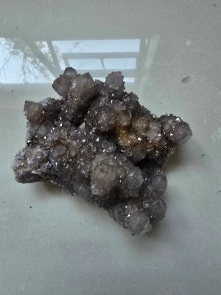 Spirit Grey Quartz Cluster