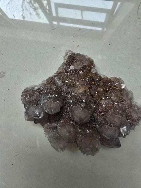 Spirit Grey Quartz Cluster