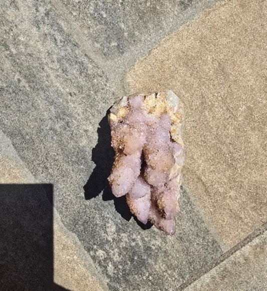 Spirit Drusy Amethyst Quartz Cluster