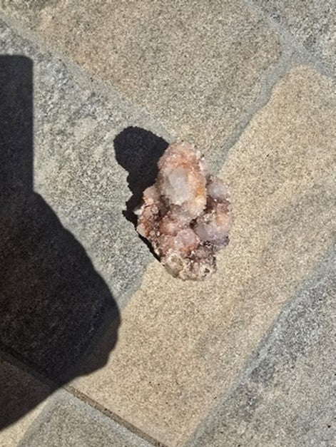 Spirit White Drusy Quartz Cluster